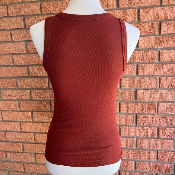 SOLD A New Day Ribbed High Neck Tank Top - Picture 2 of 3